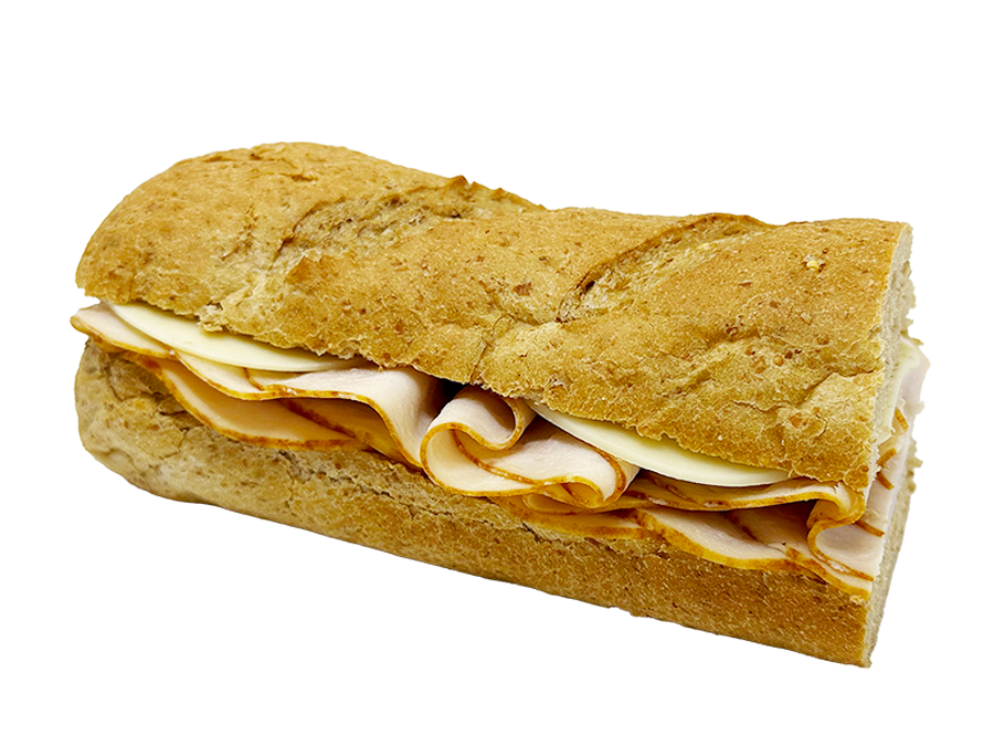 Frozen Turkey and Provolone Sandwich