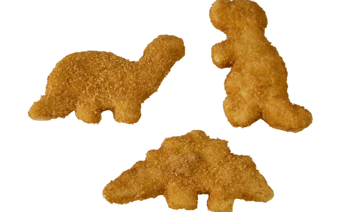 Dino Shaped Chicken Nuggets