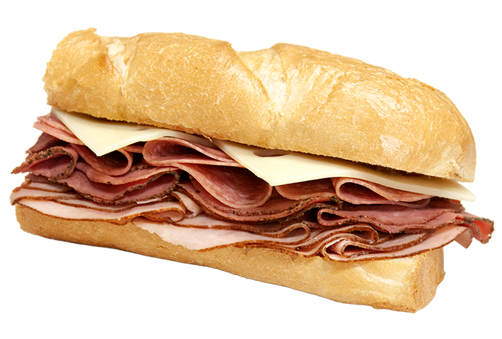 Frozen New York Deli inspired Sub Sandwich